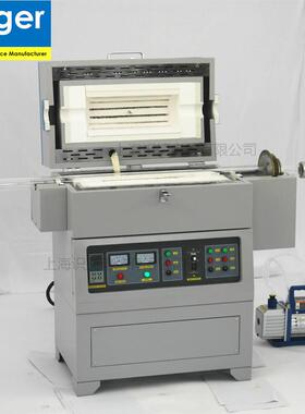 Sager1400度管式气氛炉真空管式炉可抽真空可通气高温烧结炉