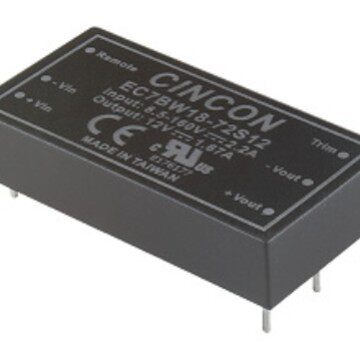 DC8.5-160V输入DC-DC电源转换器EC7BW18-72S05EC7BW18-72S12