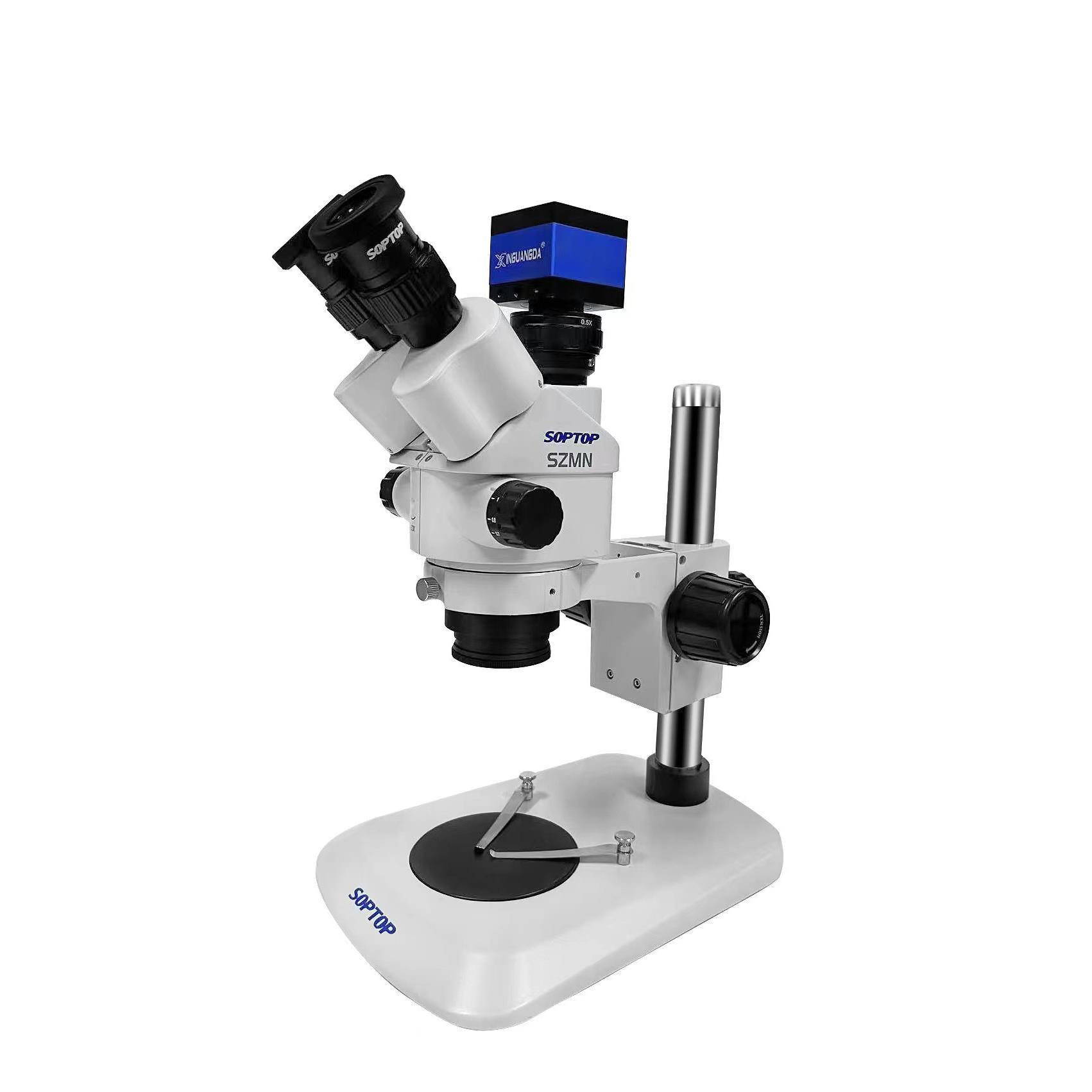 SOPTOP显微镜舜宇三目同步显微镜SZMN-7045TRB4