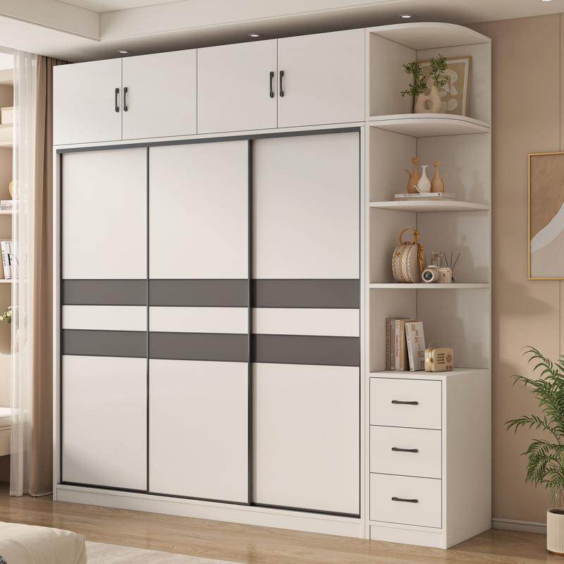 衣柜卧室家用简易出租房用2025新款衣柜子儿童衣橱推拉门