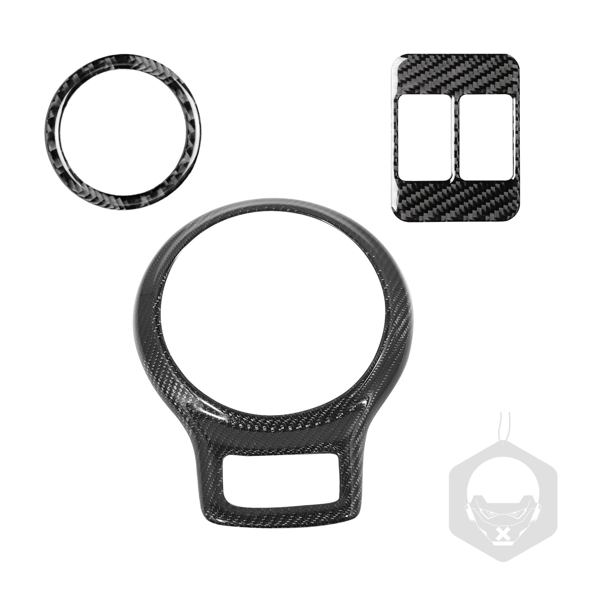 适用丰田86SubARu BRZ斯巴鲁碳纤维方向盘排档内装饰汽车改装配件