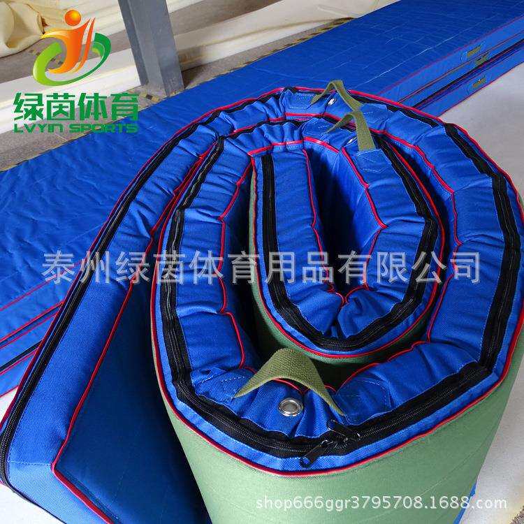 厂家直销高密度海绵体操垫子折叠式训练散打地垫跳高体操垫可定