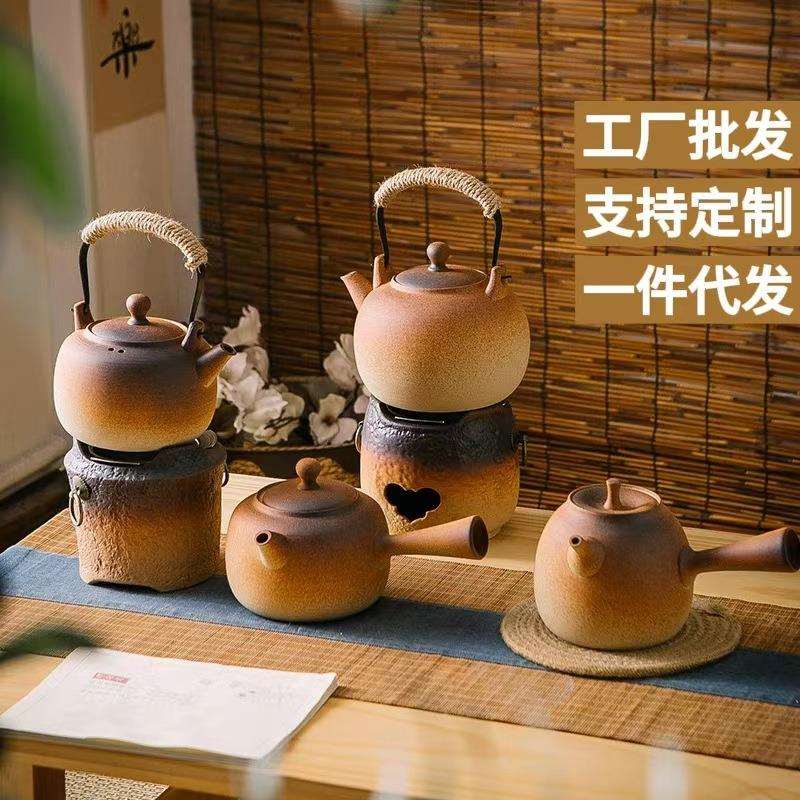 新款陶泥煮茶壶家用养身提梁烧水壶明火茶壶电陶炉用煮水壶