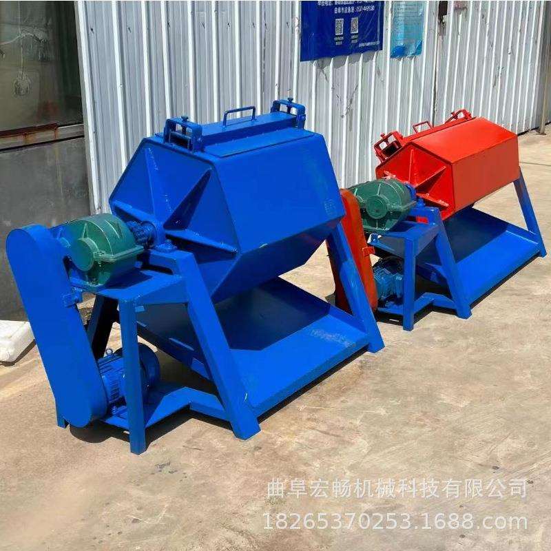 滚筒打磨机器 木制品火烧铁木工金属小型400升六角滚筒打磨机