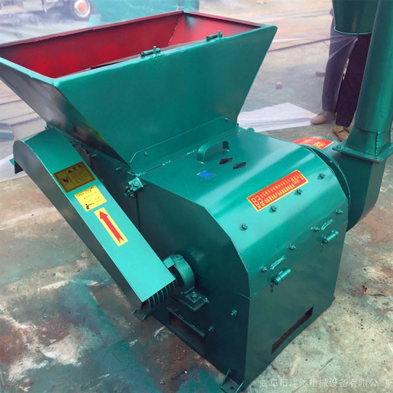 花生秧除膜粉碎机 除尘麦秸秆粉草机 新型秸秆粮食草面子机