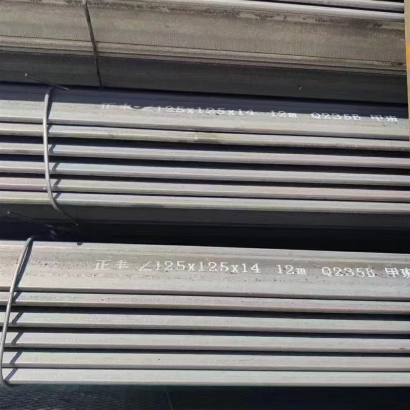 山东角钢 低合金角铁 Q235B Q355B 80*8 角钢切割打孔加工