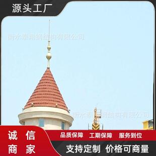 不锈钢避雷针造型避雷针建筑避雷针尖建筑顶造型