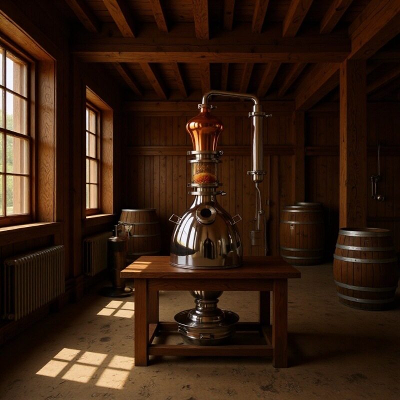 【厂家直供】家用紫铜纯露萃取设备纯露蒸馏设备自媒体颜值担当