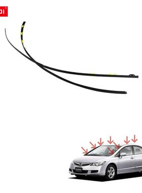 适用于思域civic06-11款车顶饰条胶条流水条车顶条73168-SNA-013
