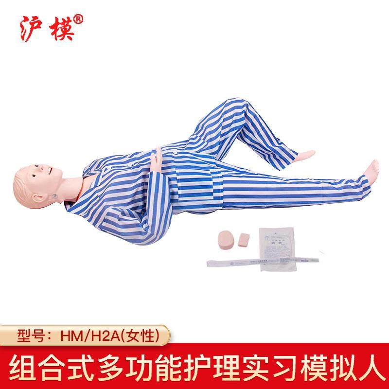 沪模HM/H2A组合式多功能护理人模型人体模型
