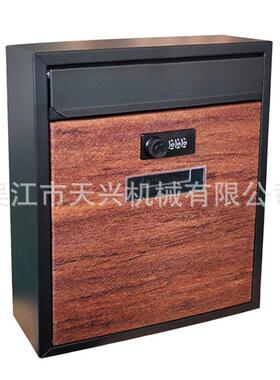 直销密码锁信报箱金属热转印信报箱邮箱TX0020.M