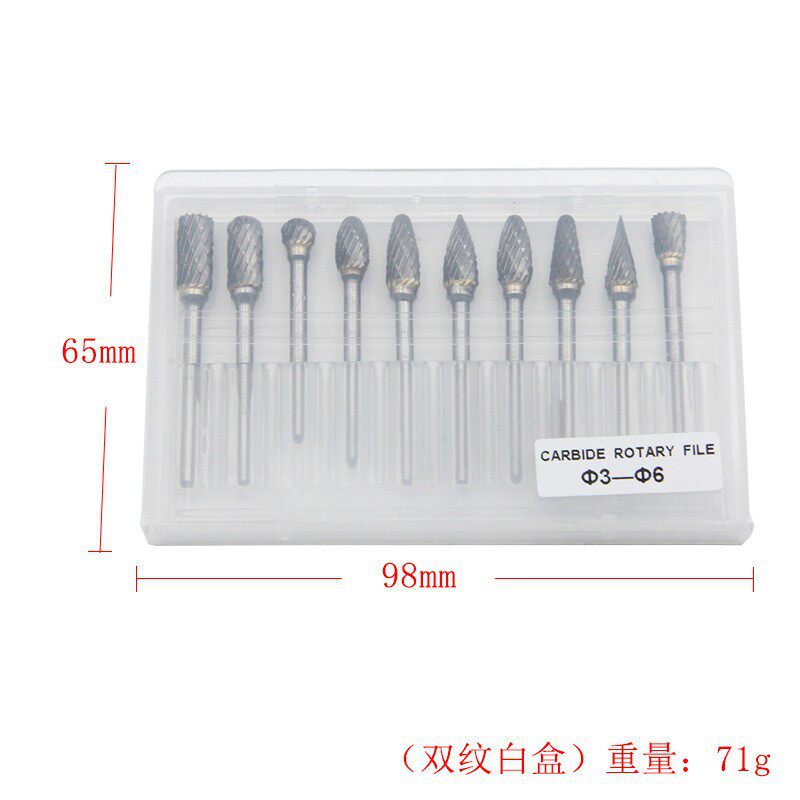 加长金属电钻钻头扩孔钨钢铣刀合金套装刀片打磨工具木工十字