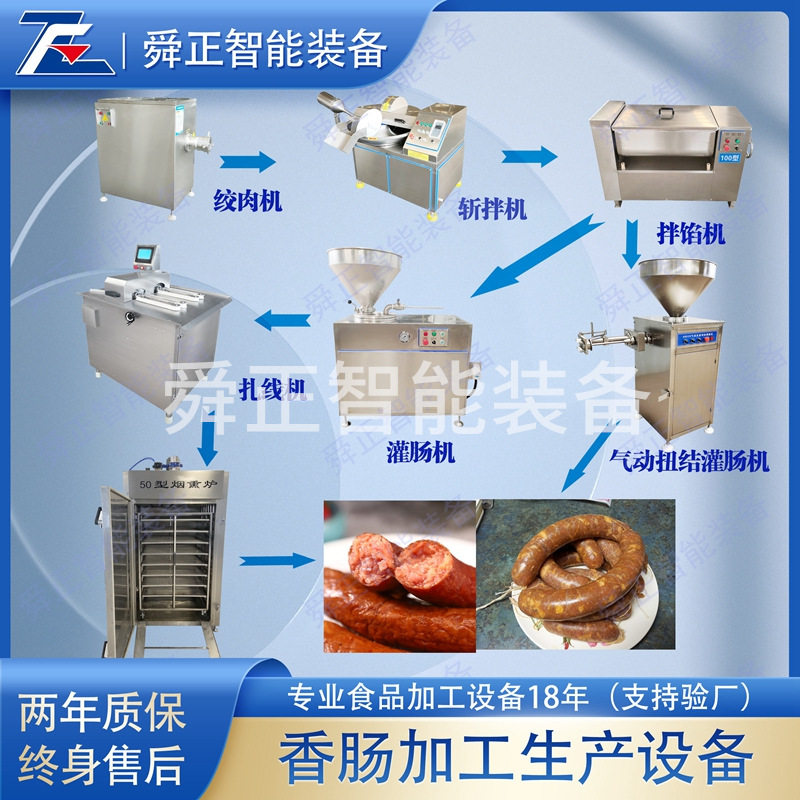 全自动50型烟熏机 冷熏三文鱼机器 糖熏熟食设备 青岛火腿烟熏炉
