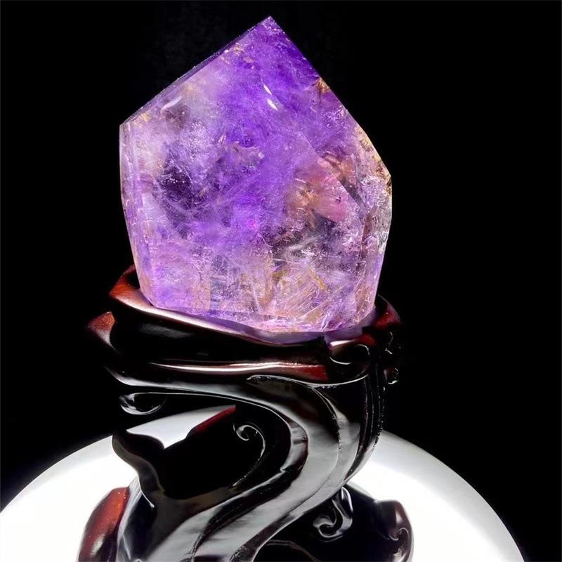 直销天然紫水晶摆件乌拉圭紫水晶摆件天然水晶摆件包邮