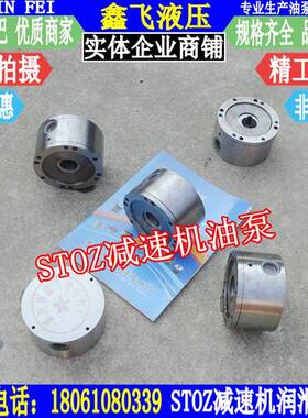 STOZ减速机齿轮油泵叶片式双向润滑泵减速器弗兰德矿上传送带