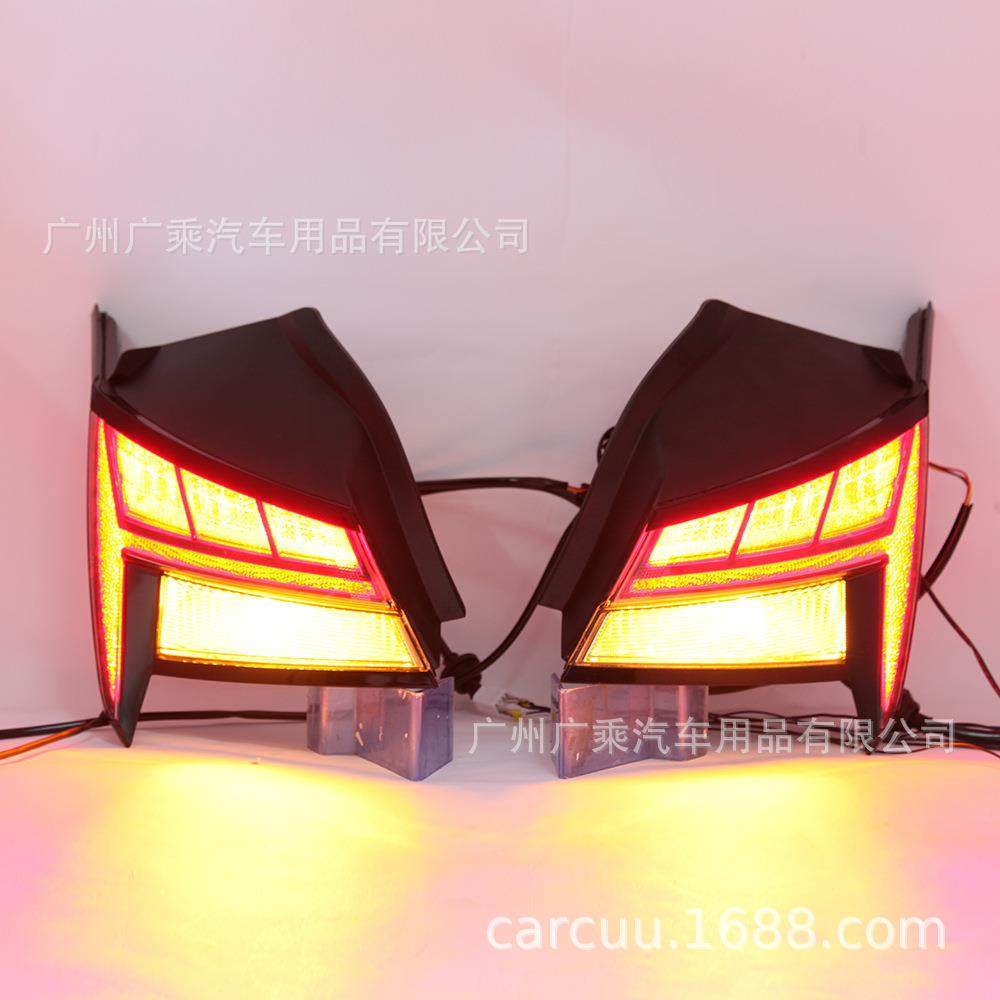 适用于20-22现代伊兰特尾灯改装LED尾灯爆闪流光刹车灯后尾灯