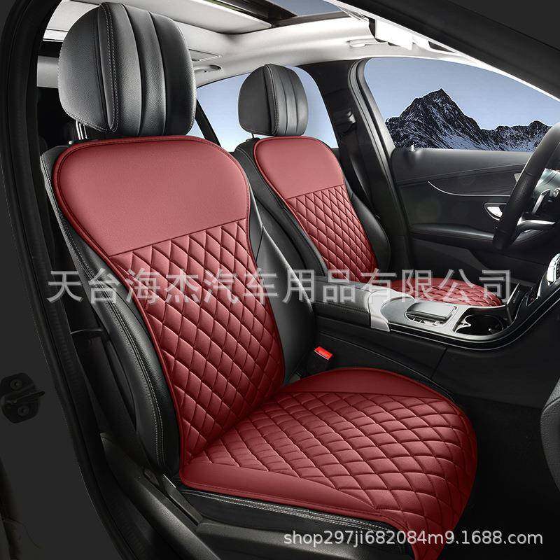 爆款汽车坐垫四季通用PU面料材质前排连体小蛮腰设计,纺织面料/辅料/配套,纺织机械配件,淘宝优惠券,粉丝福利购,淘宝优惠卷