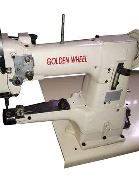 供应金轮CS-335BH单针综合送筒型车厚料皮鞋箱包工业用缝纫机