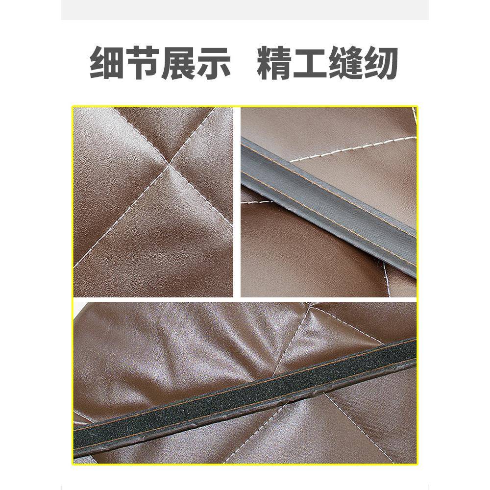 棉门帘冬季家保暖防风室卧挡风帘保温挂用磁吸防寒隔断帘F96S9889