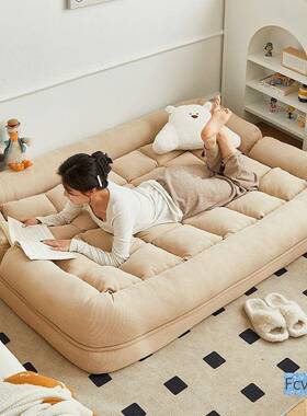 Jmo人类叠人狗窝可折沙发榻床可躺可睡榻米懒沙发双人卧室小RQK沙