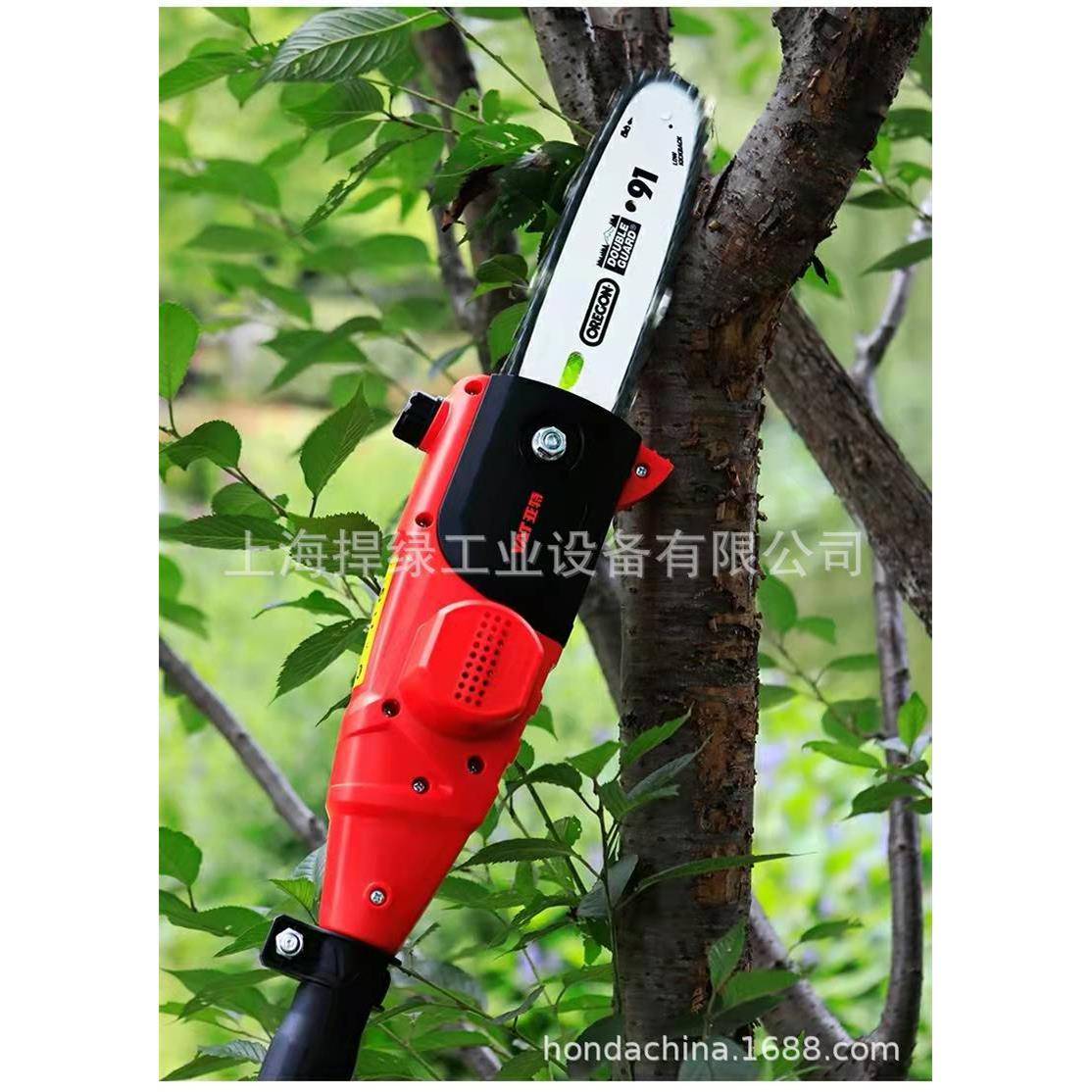 亚空特T7602电动高锯修Y树电7602链锯伸缩林长杆果树锯充电式园高