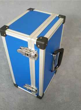 蓝色物器材箱加资航LOB空箱器仪表手提仪工具箱厚便携铝合金运输