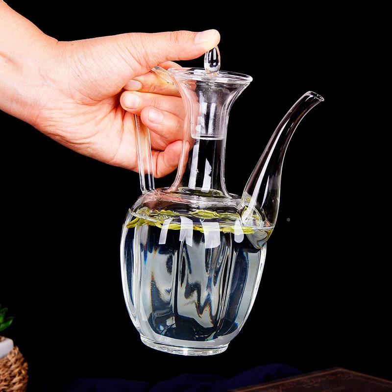 xt耐热玻璃茶壶仿手执壶绿电茶宋泡茶壶陶炉y842烧水壶煮茶器中式