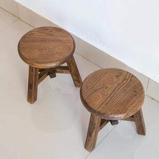 老小榆SHF木门板儿童凳小子矮凳实木子小方凳简凳易凳子客厅凳其T