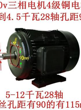 4级01145转铜线电机黑猫熊猫飞驰1邦驰大乘个高压商用清洗机洗车