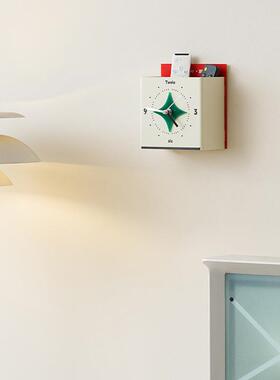 桌W创OZOOM屋准家居CHJ意摆台式座钟客纳厅玄关收摆件办公面时钟