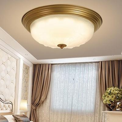 美LE书D吸灯卧室房阳台过顶道玄57161关走廊灯欧式入户式复古圆形