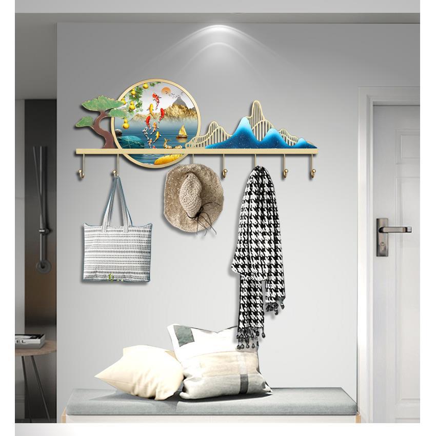 衣创意入户衣23369帽挂衣架进门玄关挂现代个钩性服挂衣钩时尚装