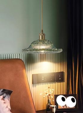 美复古卧室吊灯花朵玻风璃法式49378式中古南洋吧台复古室风茶餐