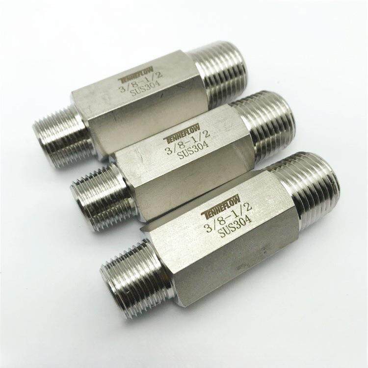 TENHEFLOW工厂精加工非标件穿板直通由任接头BU10公制10mm