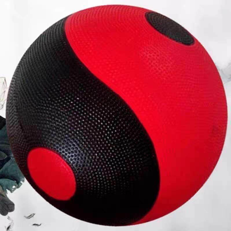空心太极球太极老年人球空心初学者户外橡胶不裂防摔太极健身球
