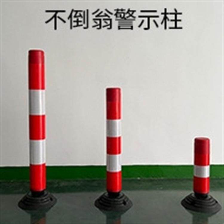 钢管警示柱防撞柱钢管立柱道口标柱地桩路障桩镀锌反光警示柱