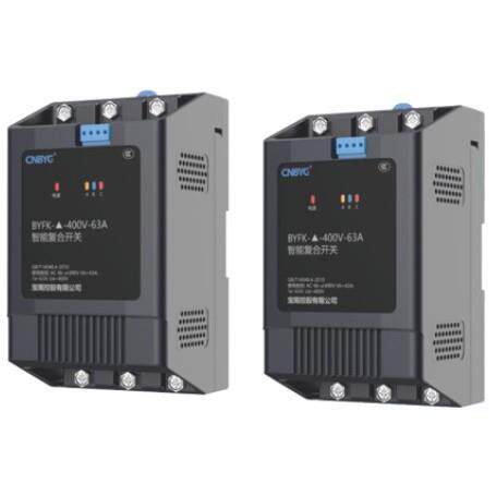 宝雨低压智能复合开关BYFK-45A63A微断式DC12V动态电容器投切装置