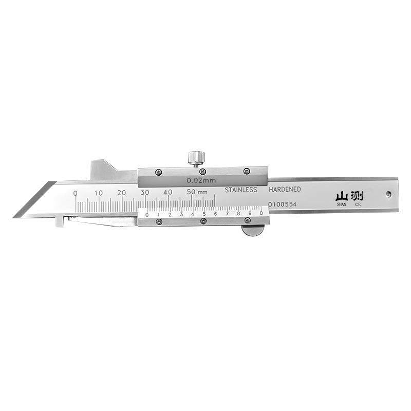 山测倒角卡尺倒角大小测量游标卡尺电子数显倒角规304560度