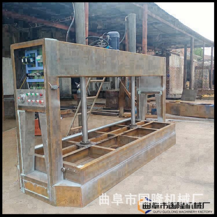 双台面液压式建筑模板冷压机胶合板板材木皮自动补压液压机