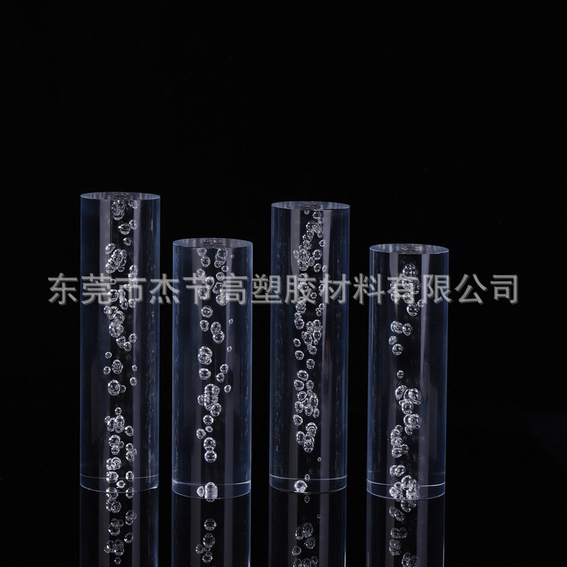 供应亚克力棒 有机玻璃棒 透明有机玻璃棒/亚克力方棒 气泡PMMA棒图片