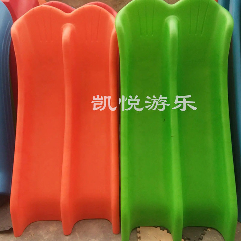 大型塑料滑梯配件幼儿园户外单双滑道水上儿童加长螺旋桶滑梯