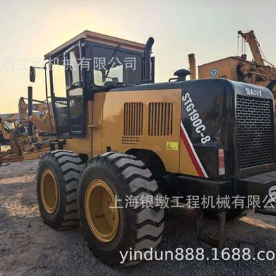 三一STG190C-8平地机液压强劲坦桑尼亚机场跑道施工机械