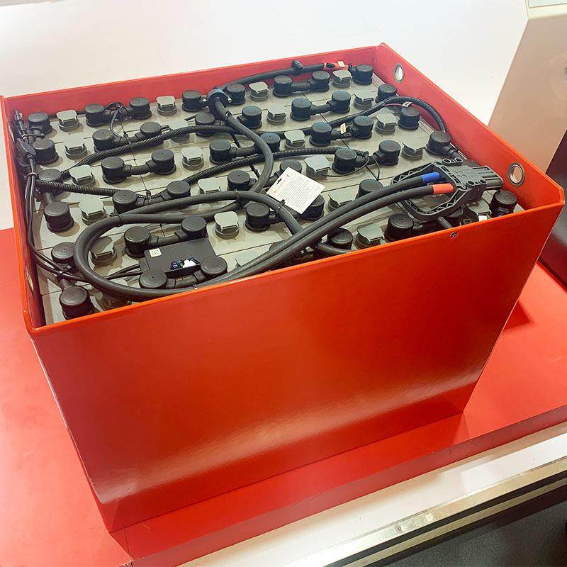 吉鑫祥48V铅酸电瓶24-8DB400制造叉车蓄电池牵引用电池加工