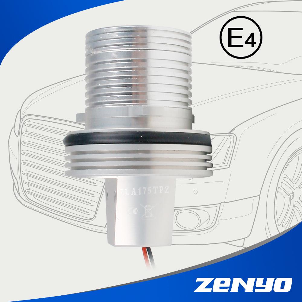 正洋B-M-WLED天使眼灯3系5系7系改装车灯解码无报警