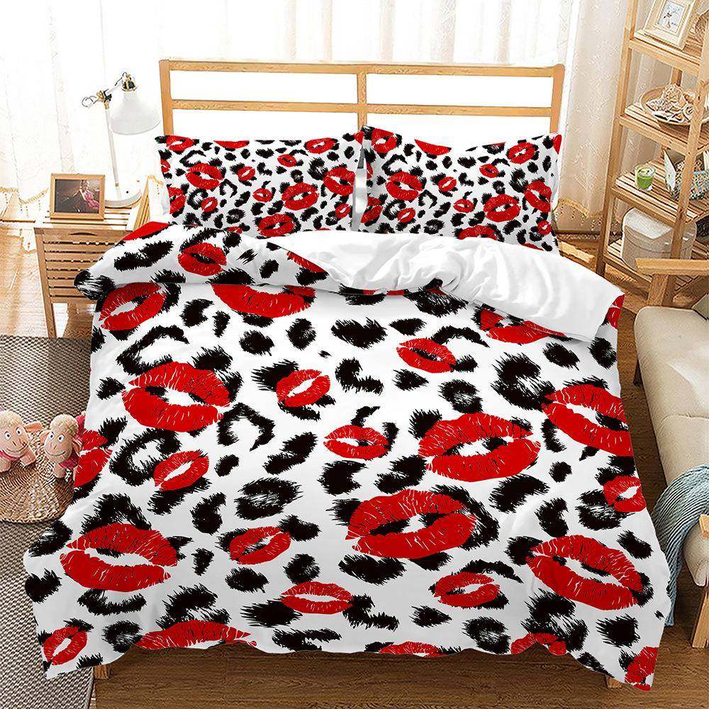 外贸套件个性红唇数码印花三件套四件套两件套直销,机械设备,其他机械设备,淘宝优惠券,粉丝福利购,淘宝优惠卷