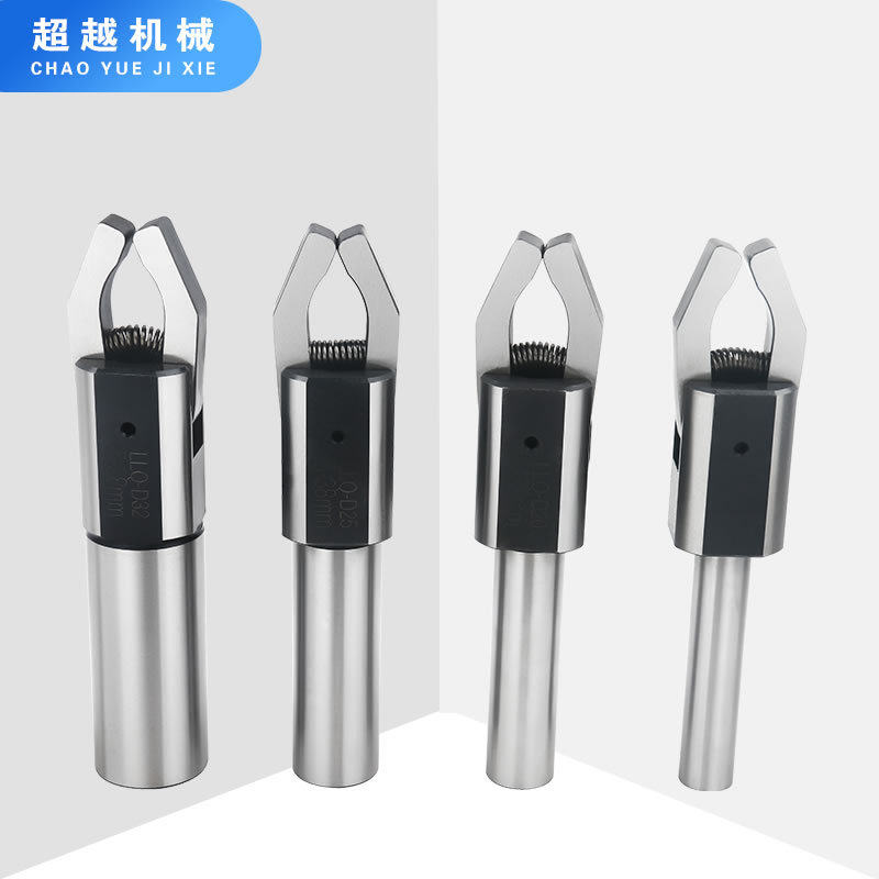 厂家直销CNC数控车床拉料器夹料器圆柄CNC自动送料器直柄拔料器