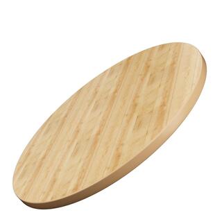 大圆桌面板家用餐桌实木圆桌带转盘复古圆台面餐厅酒店饭桌商用