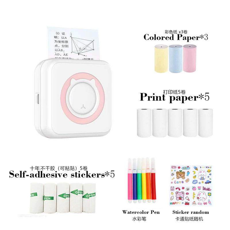 不干胶小型便携式热敏照片打印机口袋学生迷你错题标签无线打印,电子元器件市场,其它元器件,淘宝优惠券,粉丝福利购,淘宝优惠卷