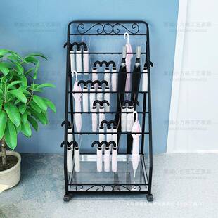 学校教室用大容量铁艺雨伞架学生雨伞收纳架短伞长伞放置架展示架