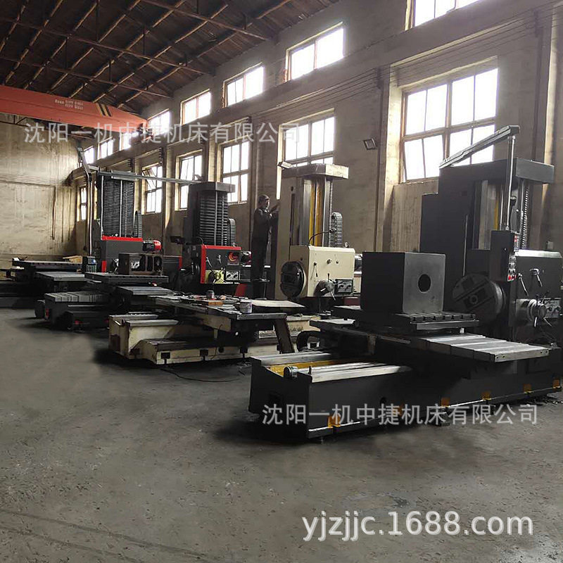 沈阳中捷数显卧式铣镗床TX6113/2落地铣镗床加工中心数控镗床